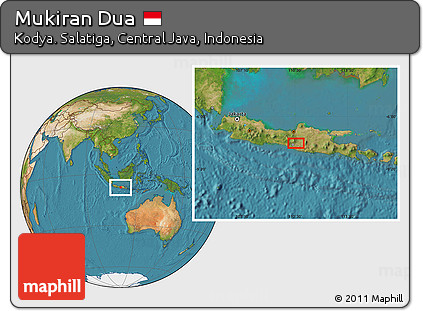 Satellite Location Map of Mukiran Dua