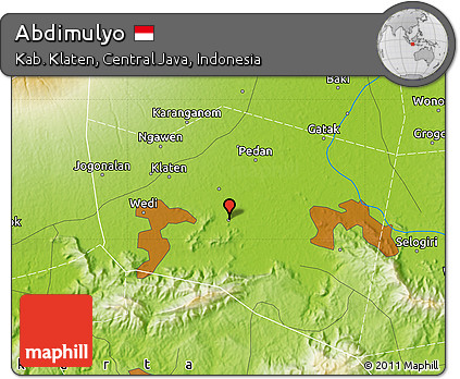 Physical Map of Abdimulyo