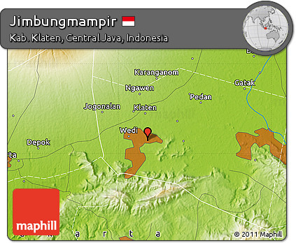 Physical Map of Jimbungmampir