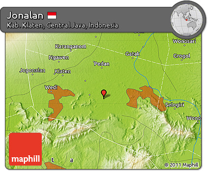 Physical Map of Jonalan