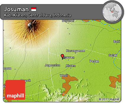 Physical Map of Josuman