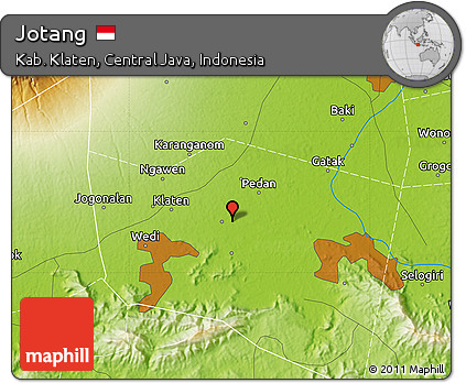 Physical Map of Jotang