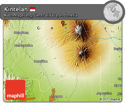 Physical Map of Kintelan