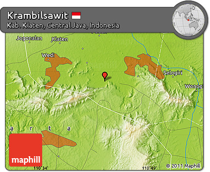 Physical Map of Krambilsawit