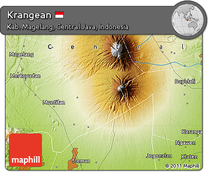 Physical Map of Krangean