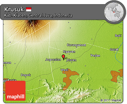 Physical Map of Krusuk