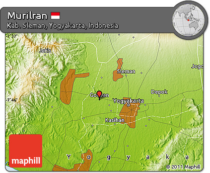 Physical Map of Murilran
