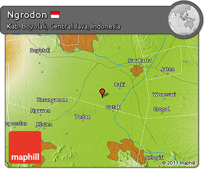 Physical Map of Ngrodon