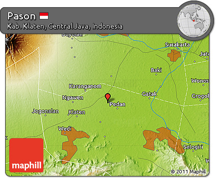 Physical Map of Pason