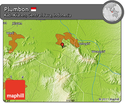 Physical Map of Plumbon