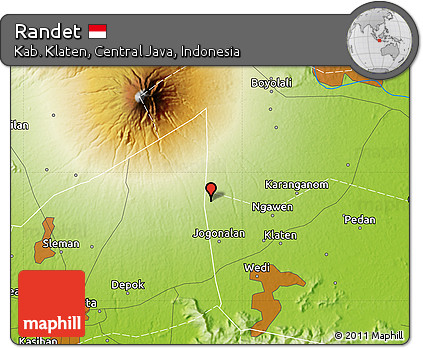 Physical Map of Randet