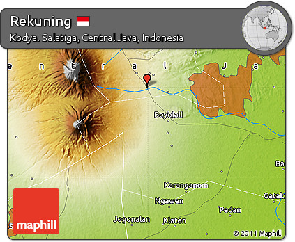 Physical Map of Rekuning