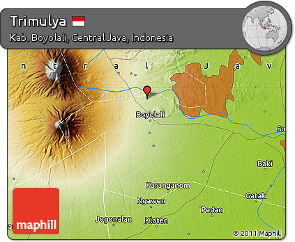 Physical Map of Trimulya