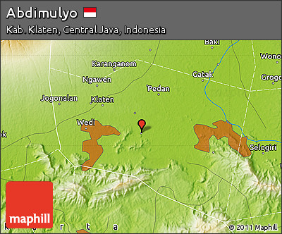 Physical Map of Abdimulyo