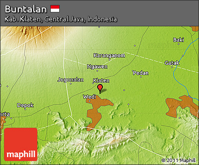 Physical Map of Buntalan