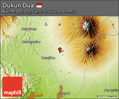Physical Map of Dukun Dua