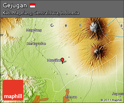 Physical Map of Gejugan