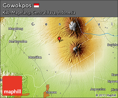Physical Map of Gowokpos