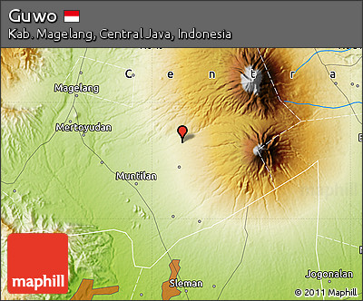 Physical Map of Guwo