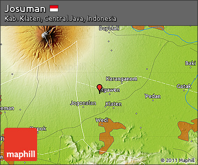 Physical Map of Josuman
