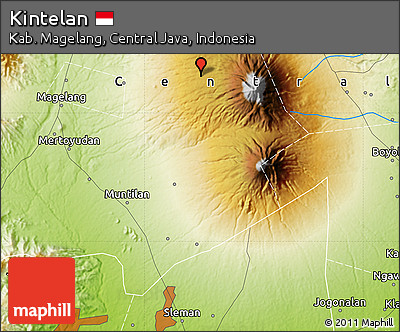 Physical Map of Kintelan