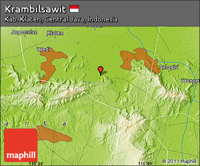 Physical Map of Krambilsawit
