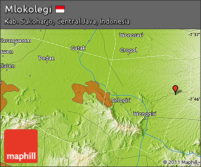 Physical Map of Mlokolegi