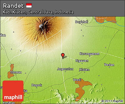 Physical Map of Randet