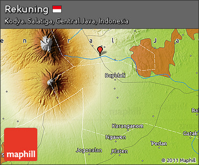 Physical Map of Rekuning
