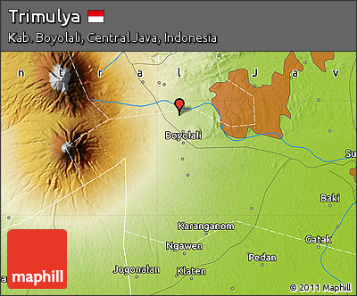 Physical Map of Trimulya