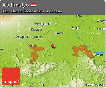 Physical Map of Abdimulyo