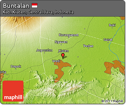 Physical Map of Buntalan