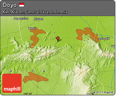 Physical Map of Doyo