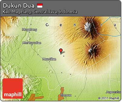 Physical Map of Dukun Dua