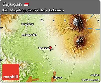 Physical Map of Gejugan