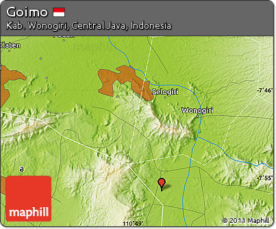 Physical Map of Goimo