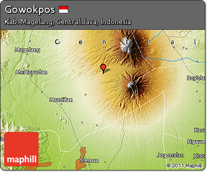 Physical Map of Gowokpos