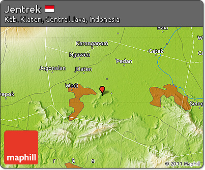Physical Map of Jentrek