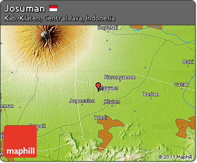 Physical Map of Josuman