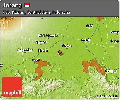 Physical Map of Jotang