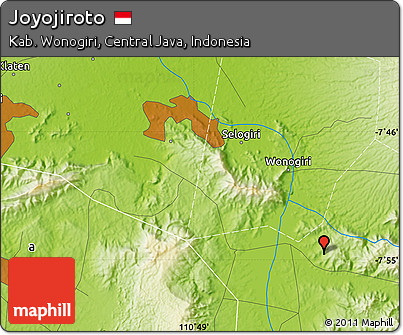 Physical Map of Joyojiroto