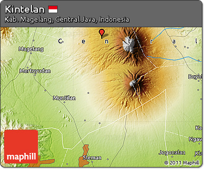 Physical Map of Kintelan
