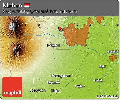Physical Map of Kleben