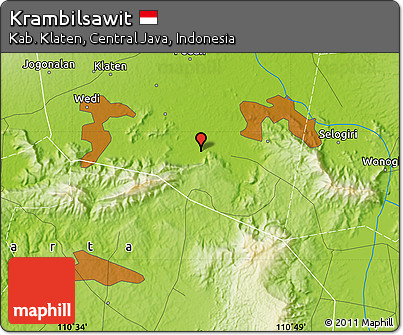 Physical Map of Krambilsawit