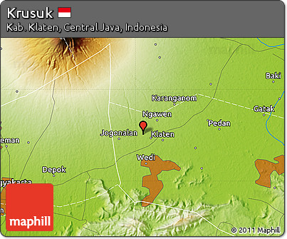 Physical Map of Krusuk