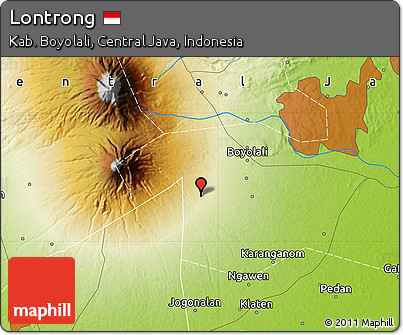 Physical Map of Lontrong