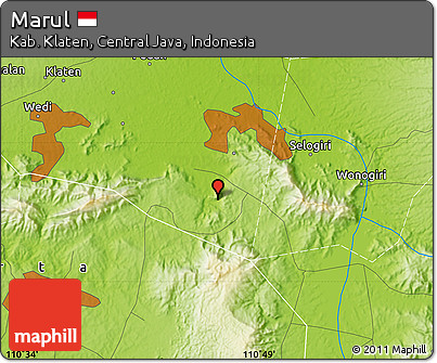 Physical Map of Marul