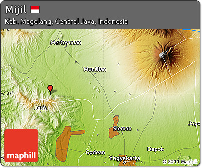 Physical Map of Mijil