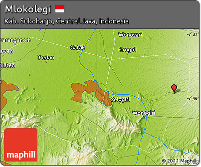 Physical Map of Mlokolegi