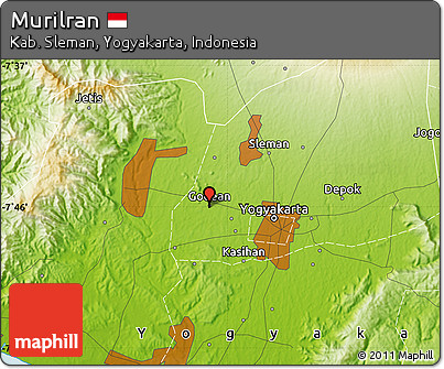 Physical Map of Murilran